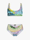 VERSACE VERSACE FLORAL PAISLEY PRINT BIKINI,ABD30007AL0014613651413