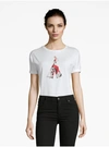 dressing gownRT GRAHAM WOMEN'S KATE TEE SHIRT IN WHITE SIZE: L BY ROBERT GRAHAM