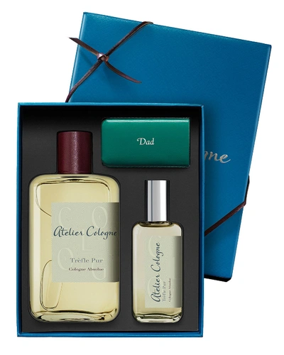 Atelier Cologne Tr&#232;fle Pur Cologne Absolue, 200 ml With Personalized Travel Spray, 30 ml In Navy Blue