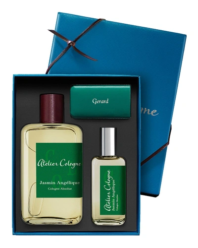 Atelier Cologne Jasmine Angelique Cologne Absolue, 200 ml With Personalized Travel Spray, 30 ml In Indien/magenta