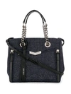 JIMMY CHOO SMALL HELIA SHOPPER TOTE