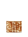 BURBERRY DEER PRINT LEATHER COIN CASE