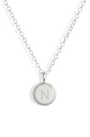 ANNA BECK INITIAL PENDANT NECKLACE,4277N-TWT-G