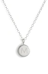 ANNA BECK INITIAL PENDANT NECKLACE,4277N-TWT-Y