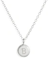 ANNA BECK INITIAL PENDANT NECKLACE,4277N-TWT-H