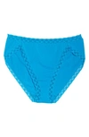 Natori Bliss French Cut Briefs In Electric Blue