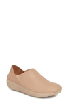 Fitflop Superloafer Flat In Beechwood Leather