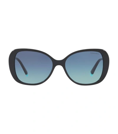 Tiffany & Co 55mm Butterfly Sunglasses In Tiffany Blue Gradient