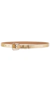 B-LOW THE BELT Kim Iridescent Belt,BLOW-WA76