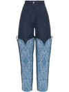 ASAI COWBOY EMBROIDERED JEANS