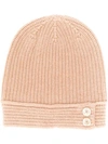 MARNI DOUBLE BUTTON KNITTED HAT