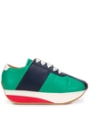 MARNI CHUNKY LACE UP SNEAKERS