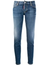 Dsquared2 Blue Plain Wash Jennifer Jeans In Blue