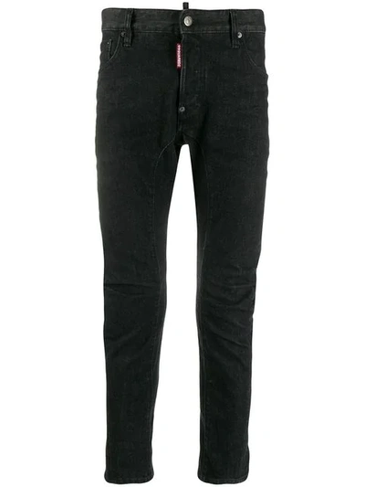 Dsquared2 Dsquared Black Denim Dsquared X Magliano Protesta 642 Jeans
