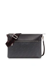 FENDI FF MOTIF MESSENGER BAG