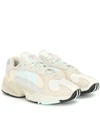 ADIDAS ORIGINALS YUNG 1 LEATHER SNEAKERS,P00390287