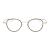 DITA DITA GOLD HALIOD GLASSES