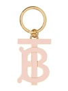 BURBERRY MONOGRAM MOTIF GOLD-PLATED KEY CHARM