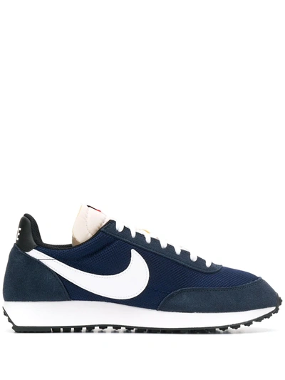 Nike Air Tailwind 79 Shell, Suede And Leather Sneakers In Blue