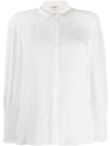 L AGENCE ELASTICATED CUFF SHIRT