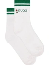 GUCCI SOCKS WITH GUCCI AND FLOWER