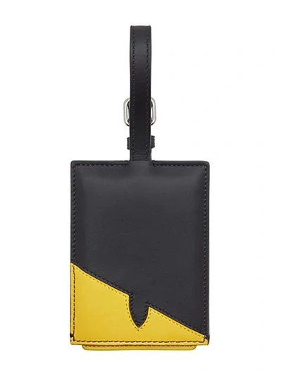 Fendi Bag Bugs Luggage Tag - 黑色 In Black