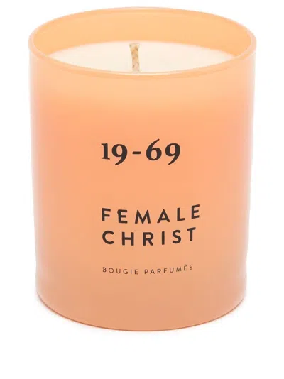 19-69 Female Christ Scented Candle (200g) In Orange