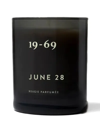 19-69 June 28 Candle In Black