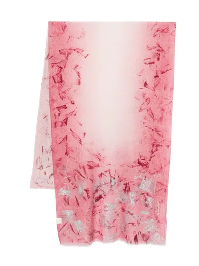 19 Andrea's 47 Bufanda Scarf In Pink