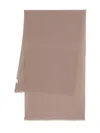 19 Andrea's 47 Fringed Scarf In Brown