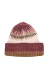 19 Andrea's 47 Striped Beanie Hat In Multi