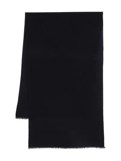 19 Andrea's 47 Wool Scarf In Blue