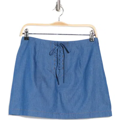 19 Cooper Chambray Miniskirt