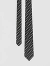 BURBERRY Classic Cut Monogram Motif Silk Jacquard Tie