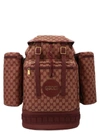 GUCCI GUCCI LARGE GG CANVAS BACKPACK