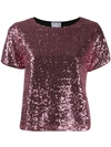 IN THE MOOD FOR LOVE AMANDA SEQUIN TOP