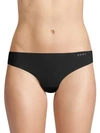 Dkny Seamless Logo Thong In Black