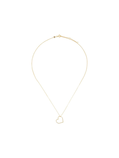 Aliita Heart Pendant Necklace In Gold