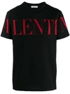 Valentino Logo T-shirt - Black