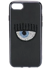 CHIARA FERRAGNI CHIARA FERRAGNI IPHONE 7/8 LOGOMANIA CASE - BLACK