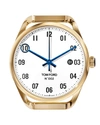 TOM FORD MEN'S AUTOMATIC ROUND 18K GOLD CASE, WHITE DIAL, LARGE,PROD222590256
