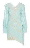ZIMMERMANN Moncur Studded Cotton-Blend Mini Dress,6016DMON