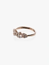 Suzanne Kalan 18k Rose Gold Firework Diamond Ring In Metallic
