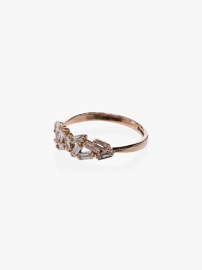 SUZANNE KALAN 18K ROSE GOLD FIREWORK DIAMOND RING,BAR124RG6513138550