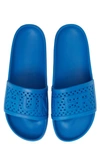 Hunter Slide Sandal In Bucket Blue