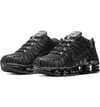 Nike Black Shox Lt Nova Sneakers In Black/ Black/ Black