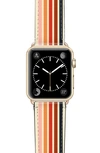 CASETIFY RETRO FAUX LEATHER APPLE WATCH® WATCHBAND,CTF-6110813-763403