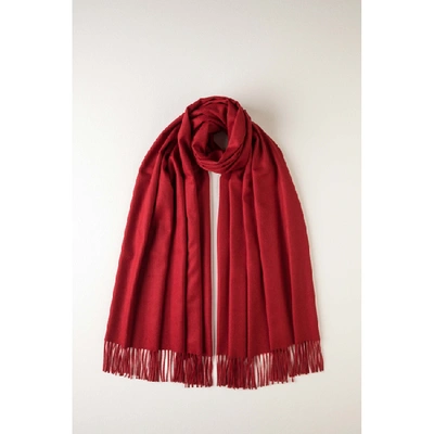 Johnstons Of Elgin Classic Cashmere Stole Classic Red