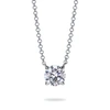 ATELIER SWAROVSKI ESSENTIALS 1-4 CT SOLITAIRE PENDANT 18K WHITE GOLD,3064379