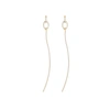 ATELIER SWAROVSKI ARC-EN-CIEL DROP EARRINGS SWAROVSKI CREATED DIAMONDS 18K GOLD,3064335